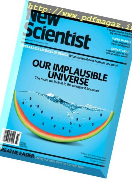 New Scientist – 29 October 2016 Cover