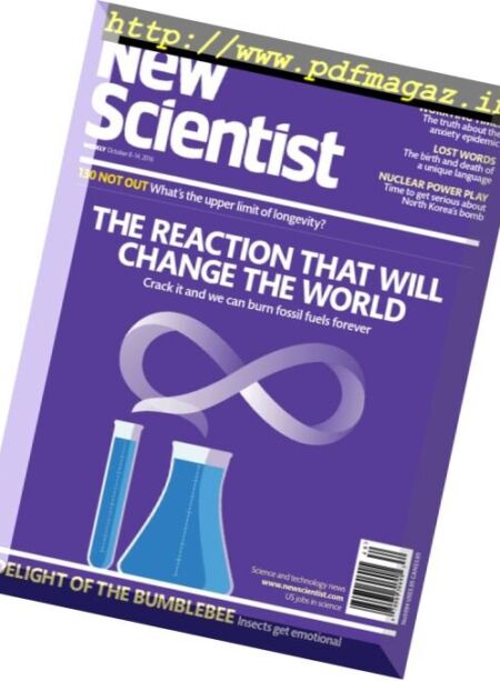 New Scientist – 8 October 2016 Cover