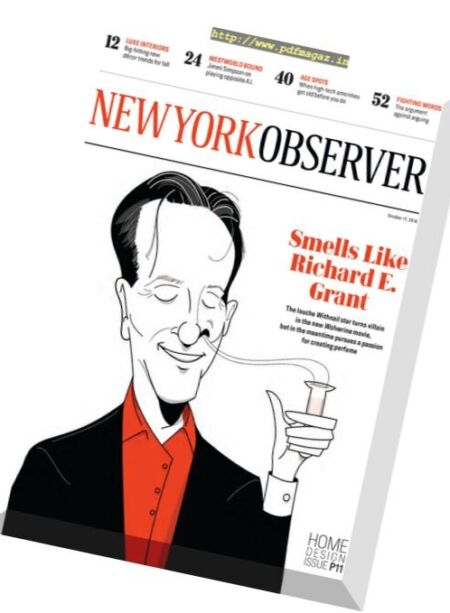 New York Observer – 17 October 2016 Cover