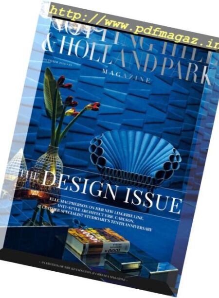 Notting Hill & Holland Park – October 2016 Cover