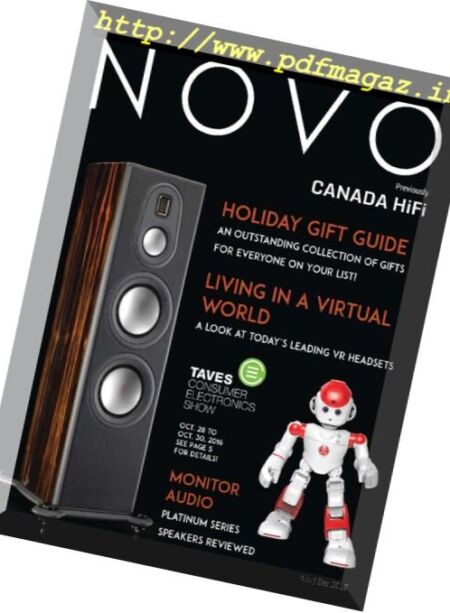 Novo – November-December 2016 Cover