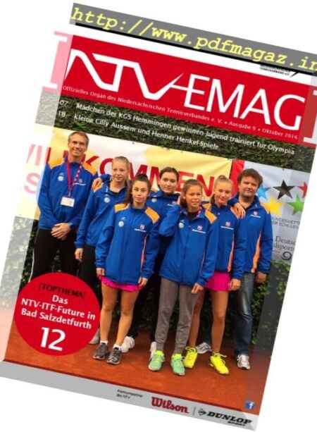 NTV emag – Oktober 2016 Cover