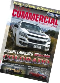 NZ Light Commercial Vehicle – October-November 2016
