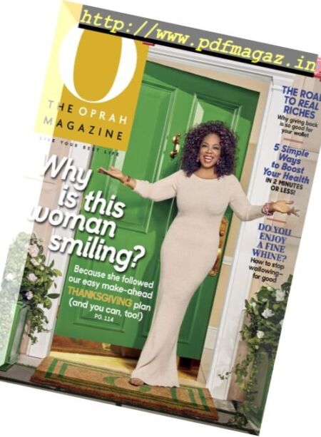 O_ The Oprah Magazine – November 2016 Cover
