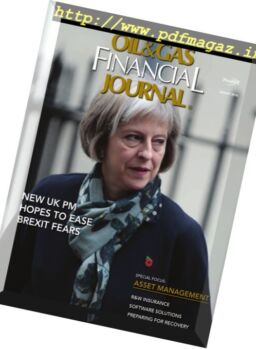 Oil & Gas Financial Journal – August 2016