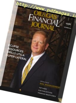 Oil & Gas Financial Journal – September 2016