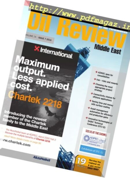 Oil Review Middle East – Issue 7, 2016 Cover