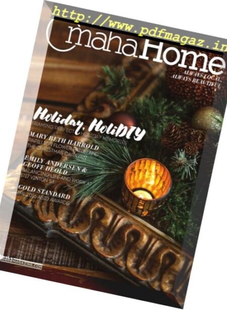 Omaha Home – November-December 2016 Cover