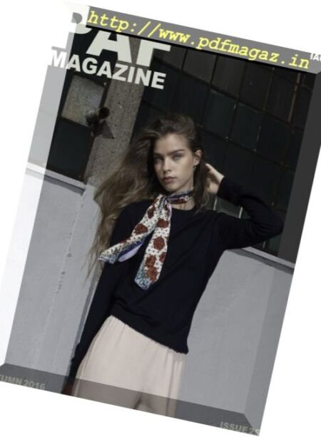 PAF Magazine – Autumn 2016 Cover