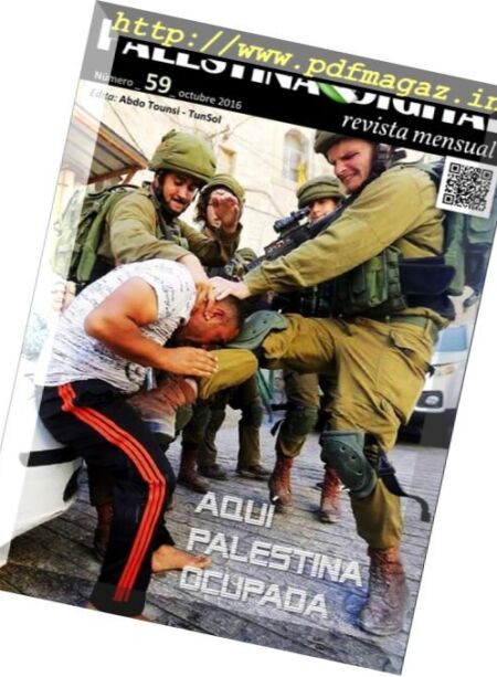 Palestina Digital – Octubre 2016 Cover