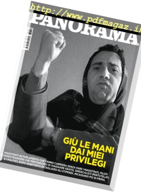 Panorama – 19 Ottobre 2016 Cover