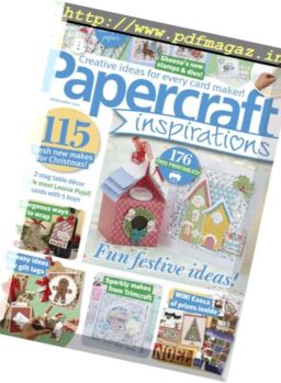 Papercraft Inspirations – December 2016