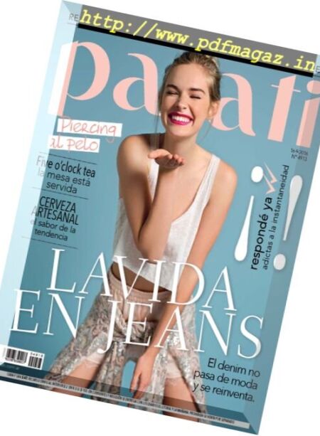 Para Ti Argentina – 16 Septiembre 2016 Cover