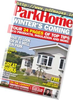 Park Homes & Holiday Caravan – November 2016