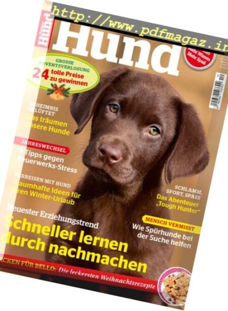 Partner Hund – Dezember 2016 Cover