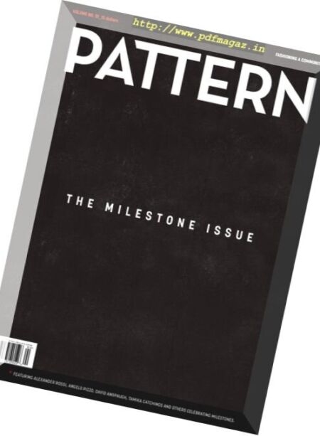 Pattern Magazine – Issue 10, 2016 Cover