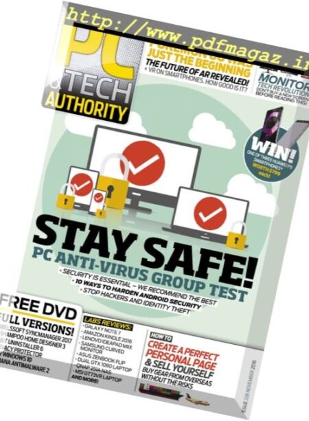 PC & Tech Authority – November 2016 Cover