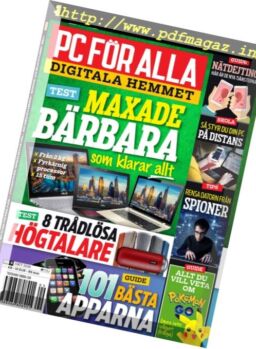 PC For Alla – Oktober 2016