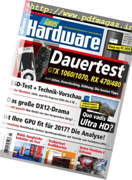 PC Games Hardware – November 2016 Cover