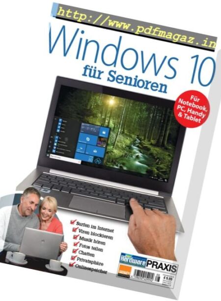 PC Games Hardware Praxis – Windows 10 fur Senioren – Nr.8 2016 Cover