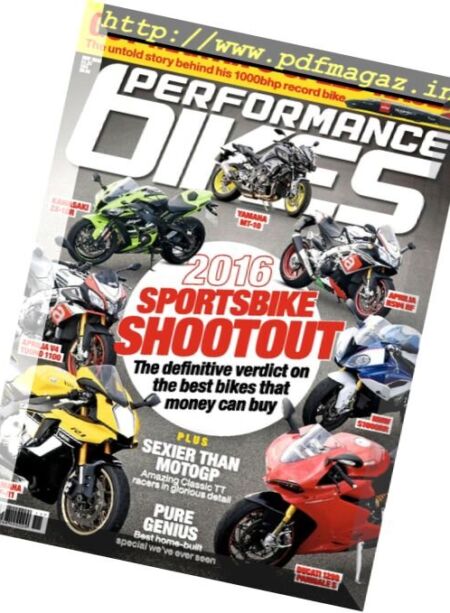 Performance Bikes – November 2016 Cover