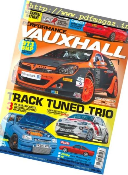 Performance Vauxhall – December 2016 – January 2017 Cover