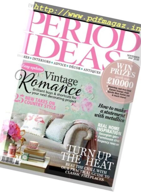 Period Ideas – November 2016 Cover