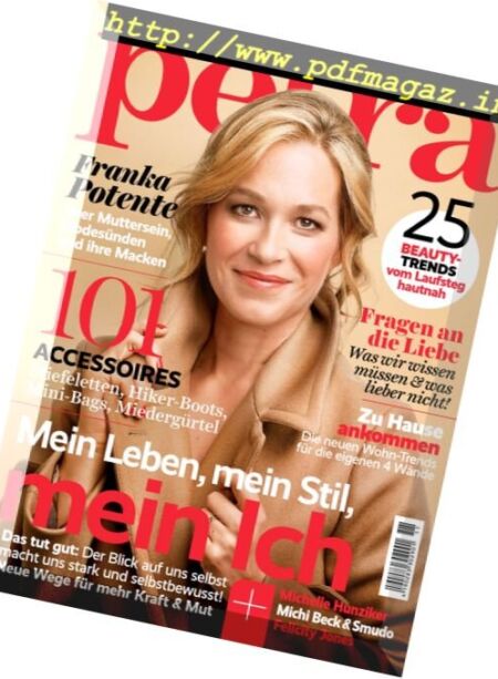 Petra – November 2016 Cover