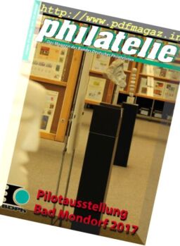 philatelie – Oktober 2016