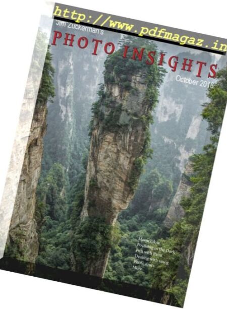 Photo insights – October 2016 Cover