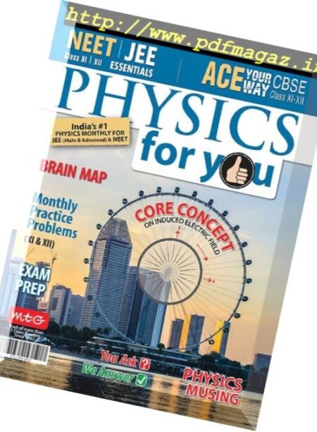 Physics For You – October 2016 Cover