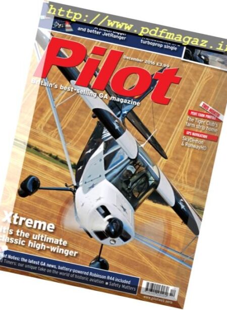 Pilot – December 2016 Cover