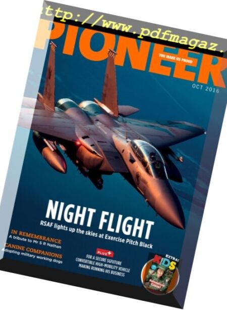 Pioneer Singapore – October 2016 Cover