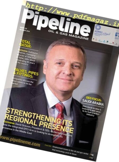 Pipeline Oil & Gas – October 2016 Cover