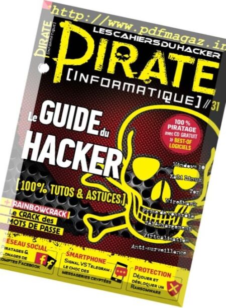 Pirate Informatique – Novembre 2016 – Janvier 2017 Cover