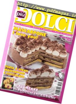 piuDOLCI – Novembre 2016