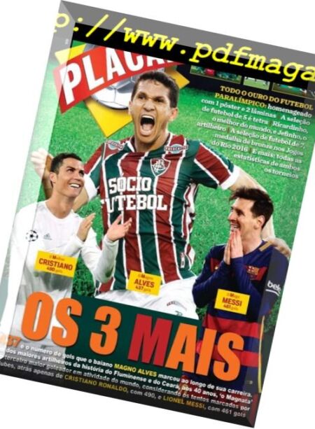 Placar Brazil – Issue 1420 – Outubro 2016 Cover