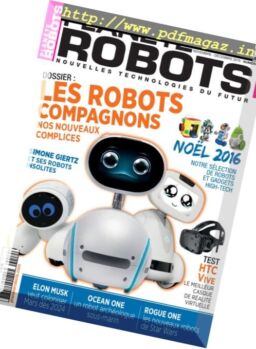 Planete Robots – Novembre-Decembre 2016