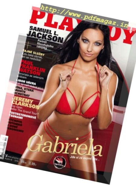Playboy Czech – Rijen 2016 Cover