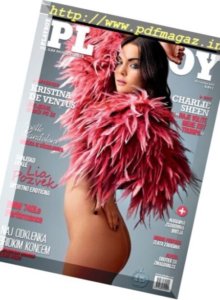 Playboy Slovenia – November 2016 Cover