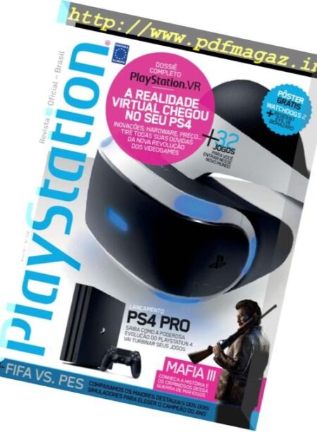 Playstation Brazil – Outubro 2016 Cover