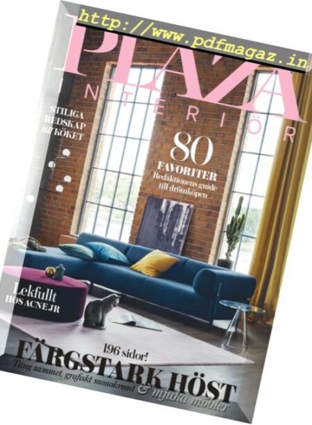 Plaza Interior – Oktober 2016 Cover