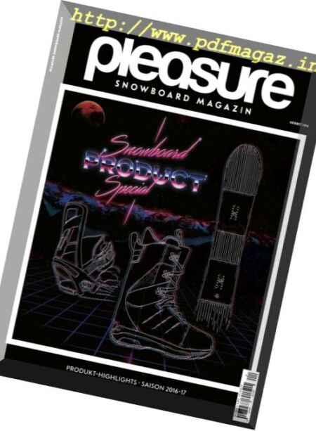 Pleasure – Herbst 2016 Cover
