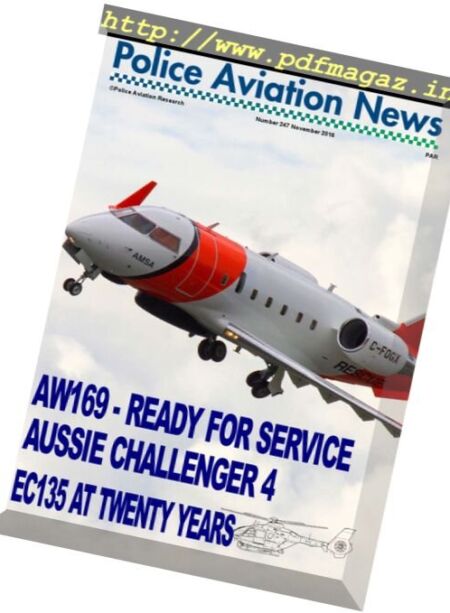 Police Aviation News – November 2016 Cover
