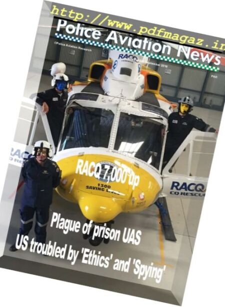 Police Aviation News – September 2016 Cover