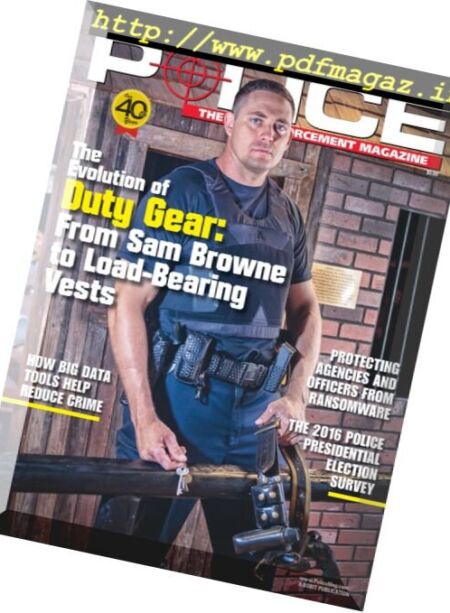 Police Magazine – September 2016 Cover