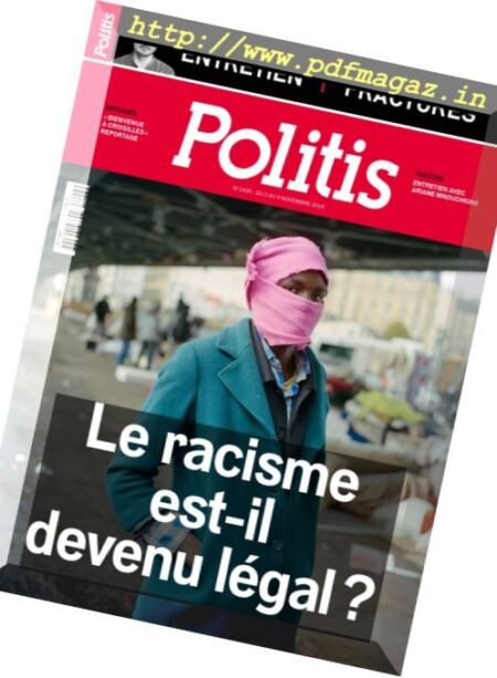 Politis – 3 au 9 Novembre 2016 Cover