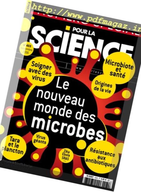 Pour la Science – Novembre 2016 Cover