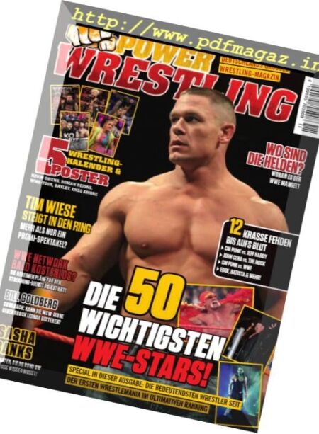 Power-Wrestling – November 2016 Cover