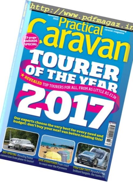 Practical Caravan – November 2016 Cover